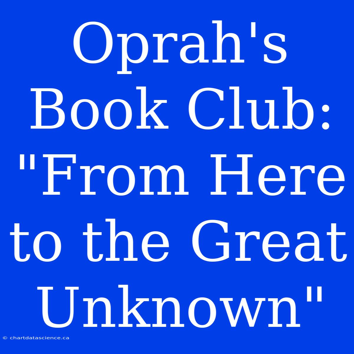 Oprah's Book Club: 