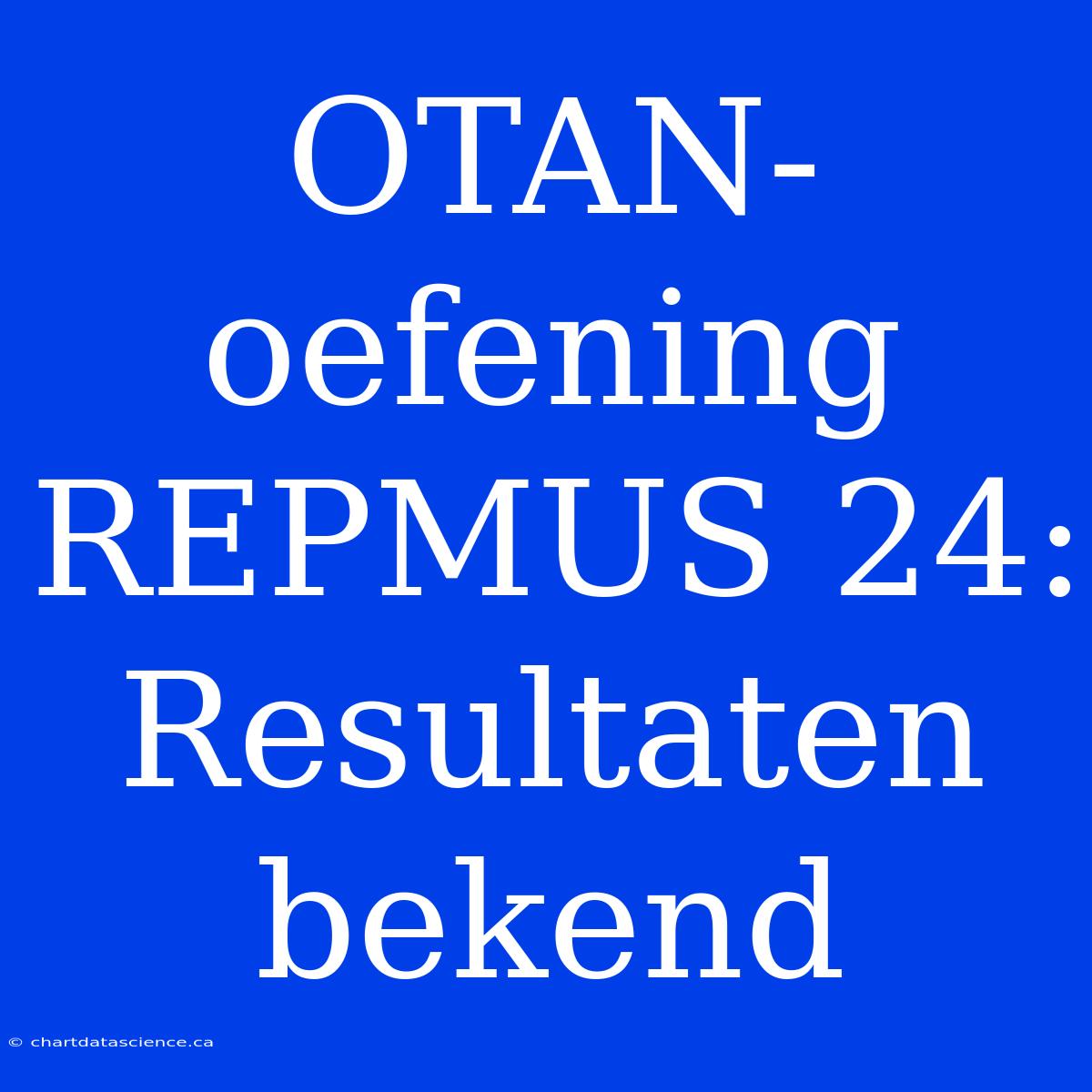 OTAN-oefening REPMUS 24: Resultaten Bekend