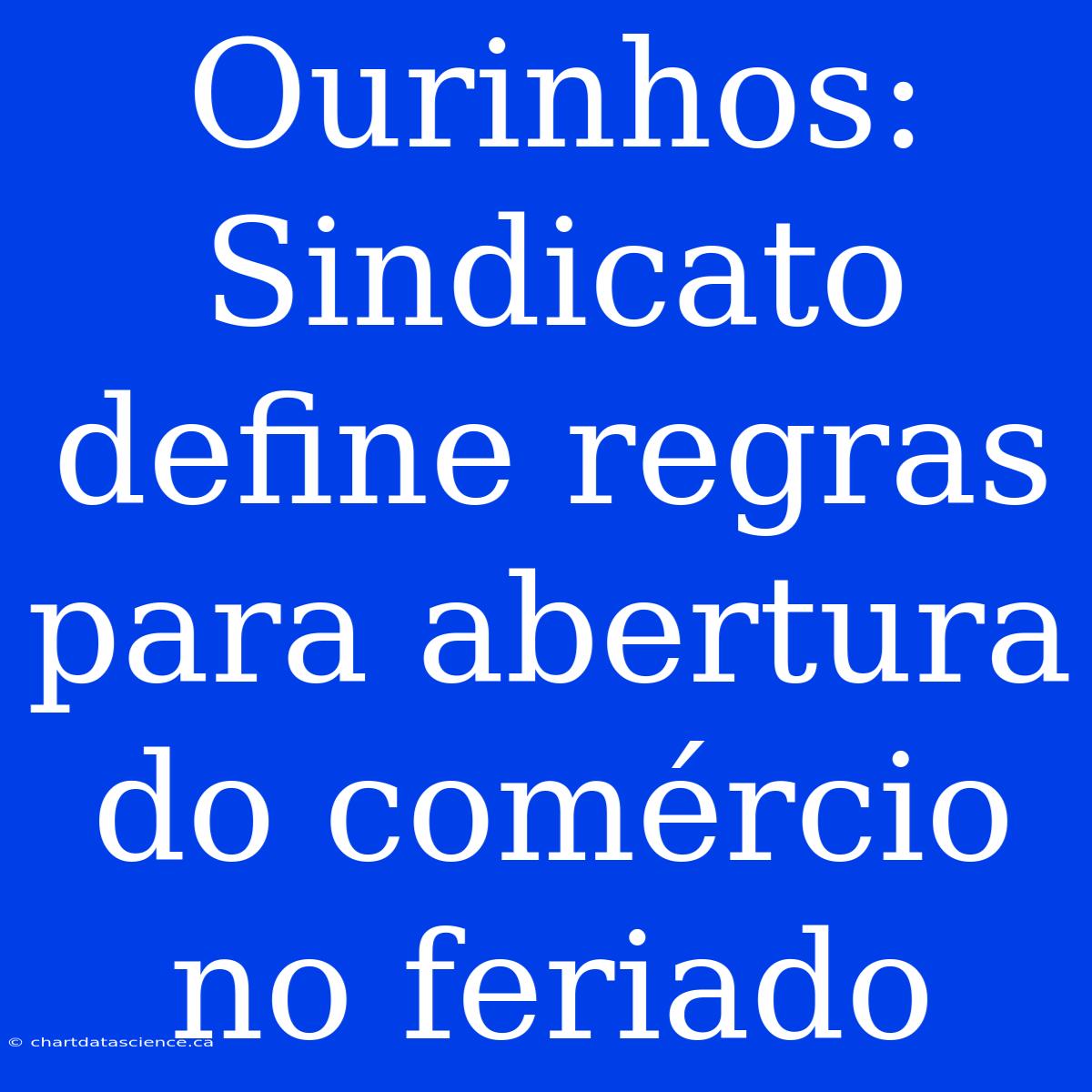 Ourinhos: Sindicato Define Regras Para Abertura Do Comércio No Feriado