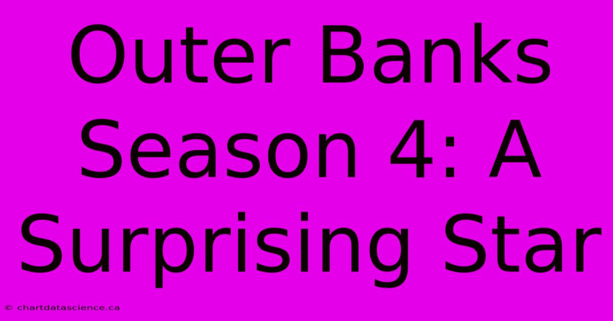 Outer Banks Season 4: A Surprising Star