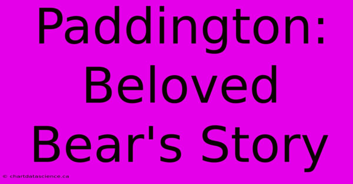 Paddington: Beloved Bear's Story 