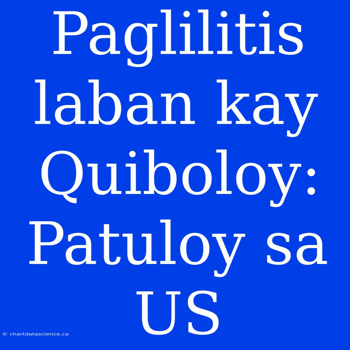 Paglilitis Laban Kay Quiboloy: Patuloy Sa US