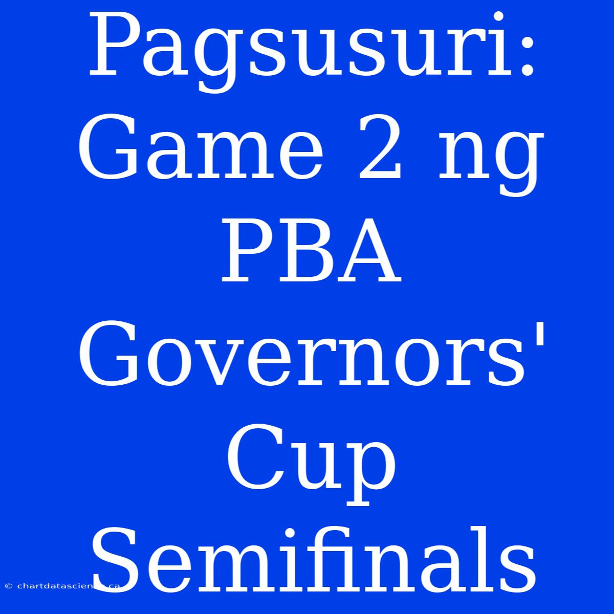 Pagsusuri: Game 2 Ng PBA Governors' Cup Semifinals