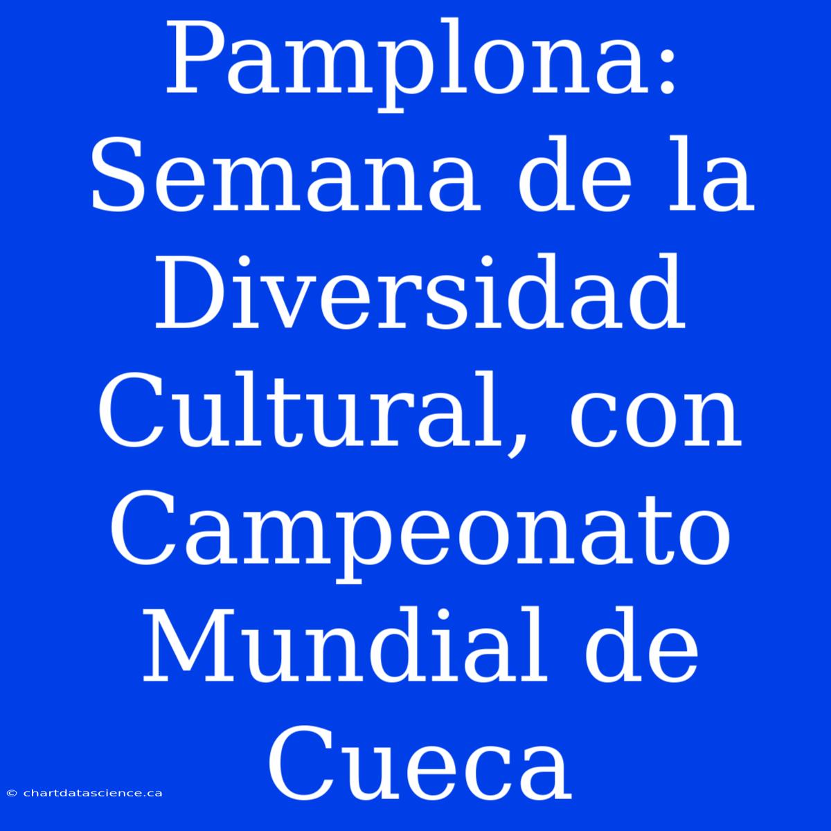 Pamplona: Semana De La Diversidad Cultural, Con Campeonato Mundial De Cueca