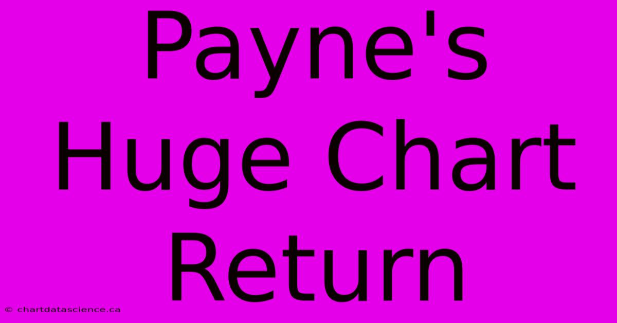 Payne's Huge Chart Return