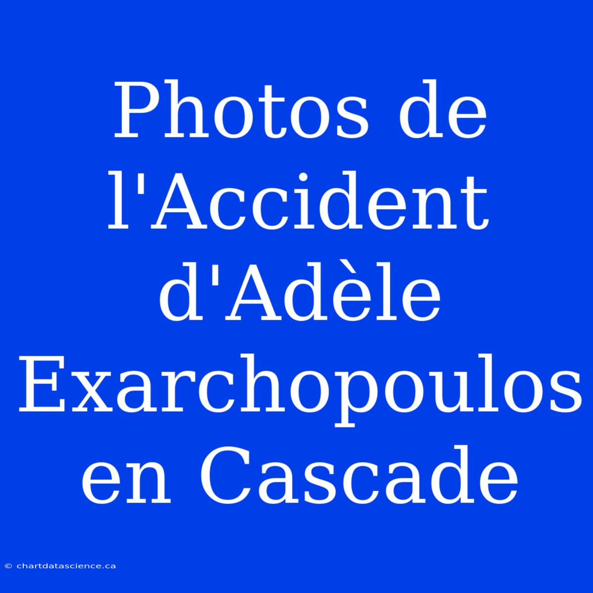 Photos De L'Accident D'Adèle Exarchopoulos En Cascade