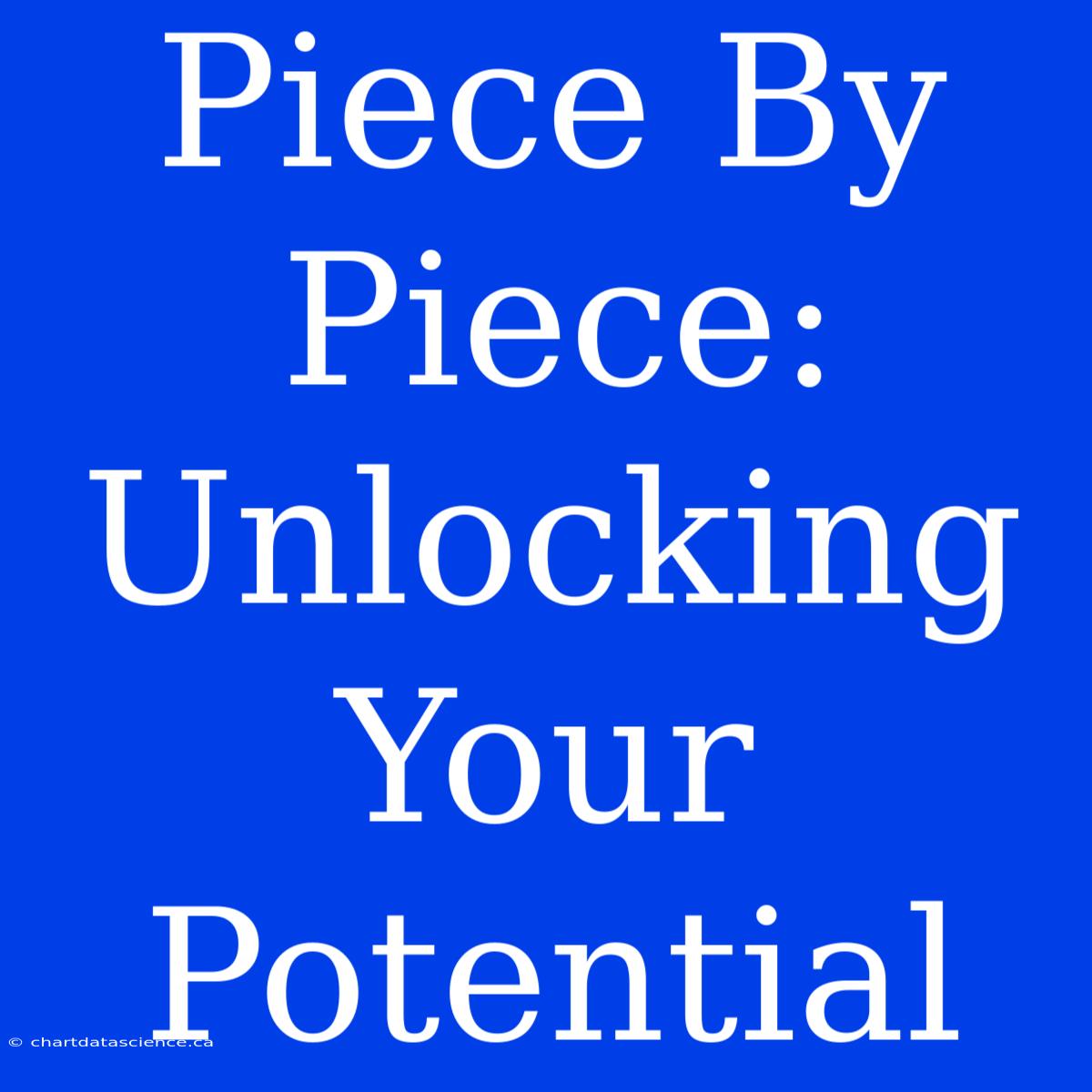 Piece By Piece: Unlocking Your Potential