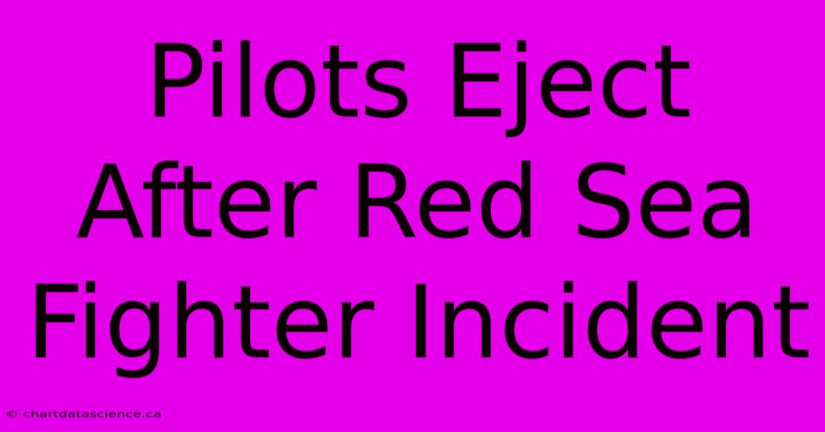 Pilots Eject After Red Sea Fighter Incident