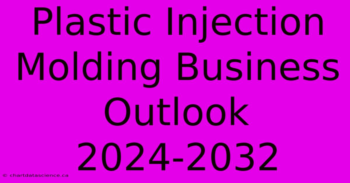 Plastic Injection Molding Business Outlook 2024-2032