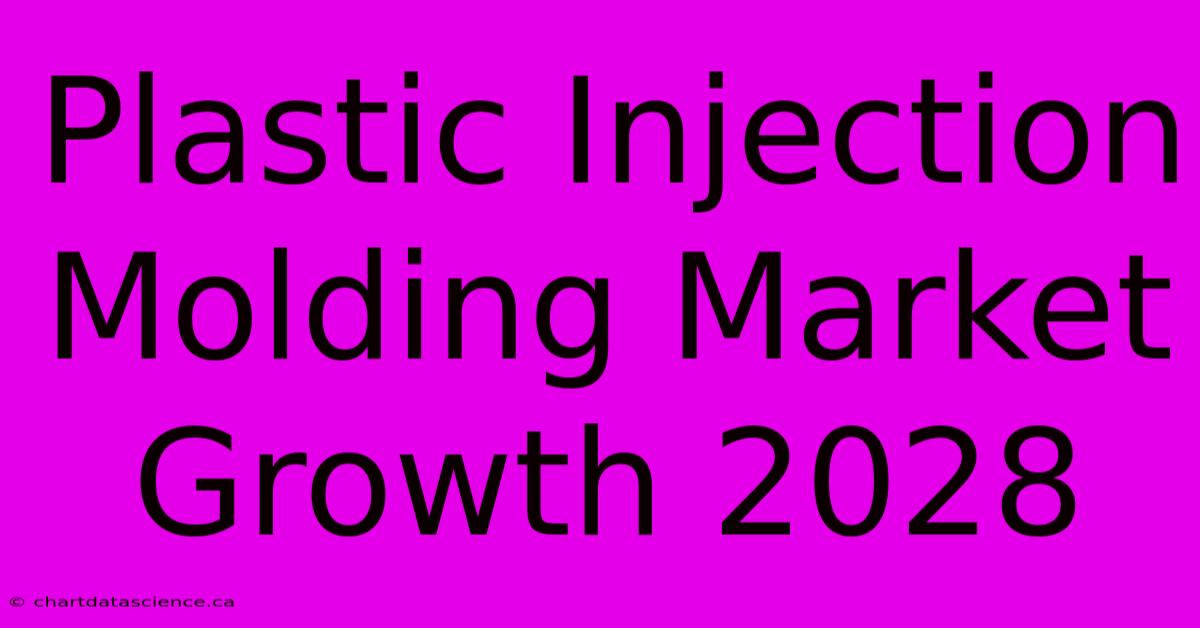 Plastic Injection Molding Market Growth 2028