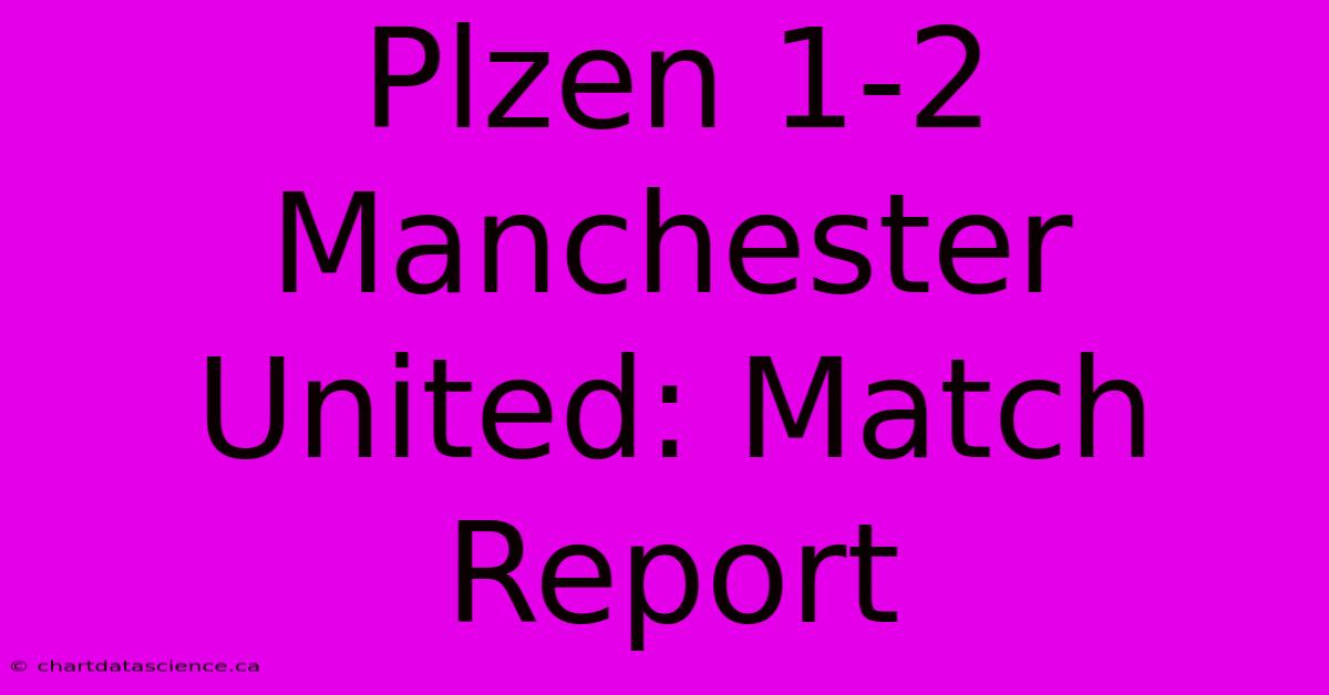 Plzen 1-2 Manchester United: Match Report