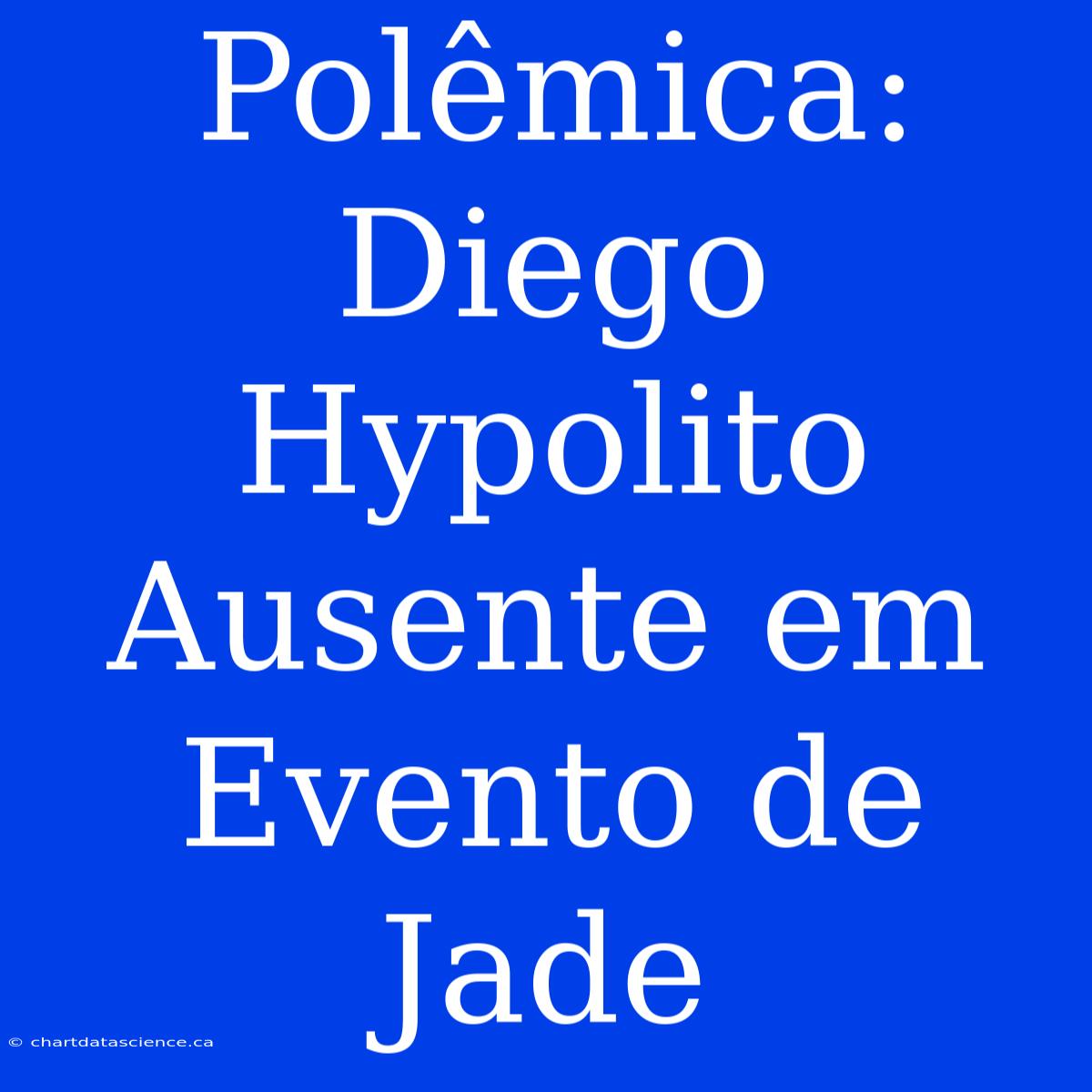 Polêmica: Diego Hypolito Ausente Em Evento De Jade