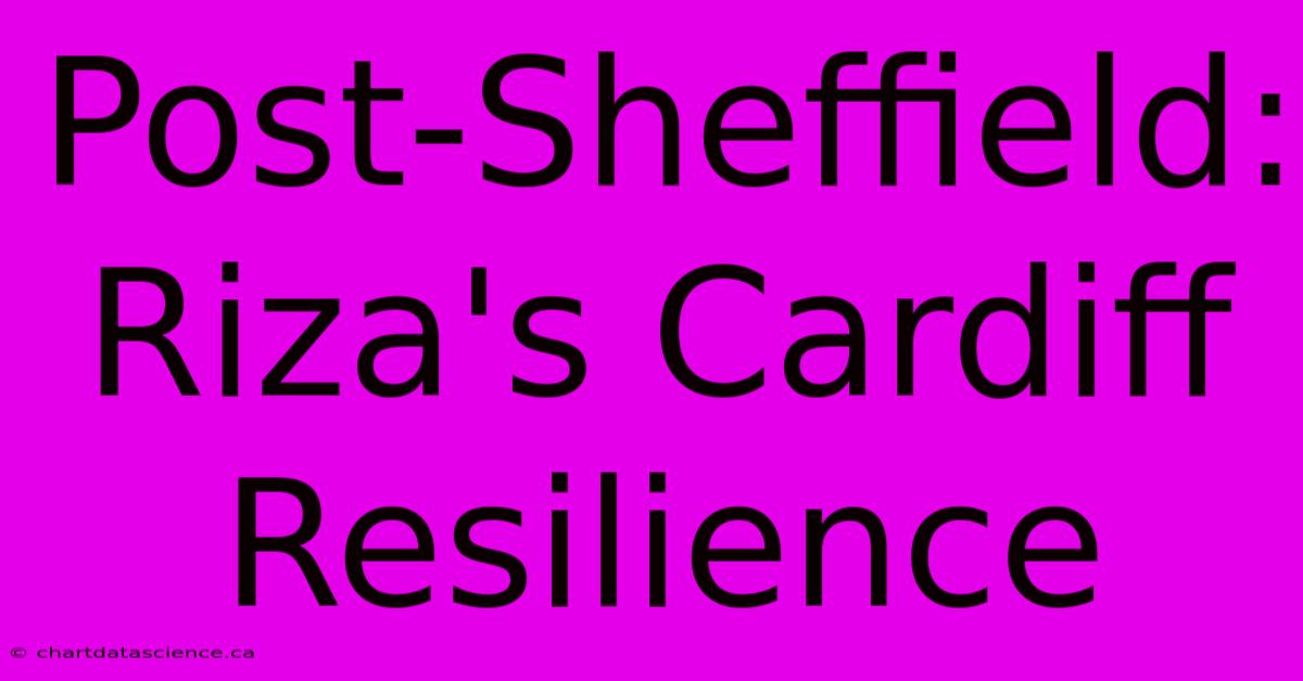 Post-Sheffield: Riza's Cardiff Resilience