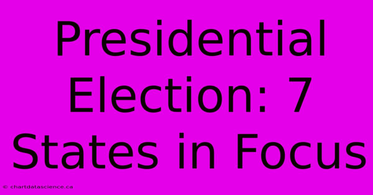 Presidential Election: 7 States In Focus