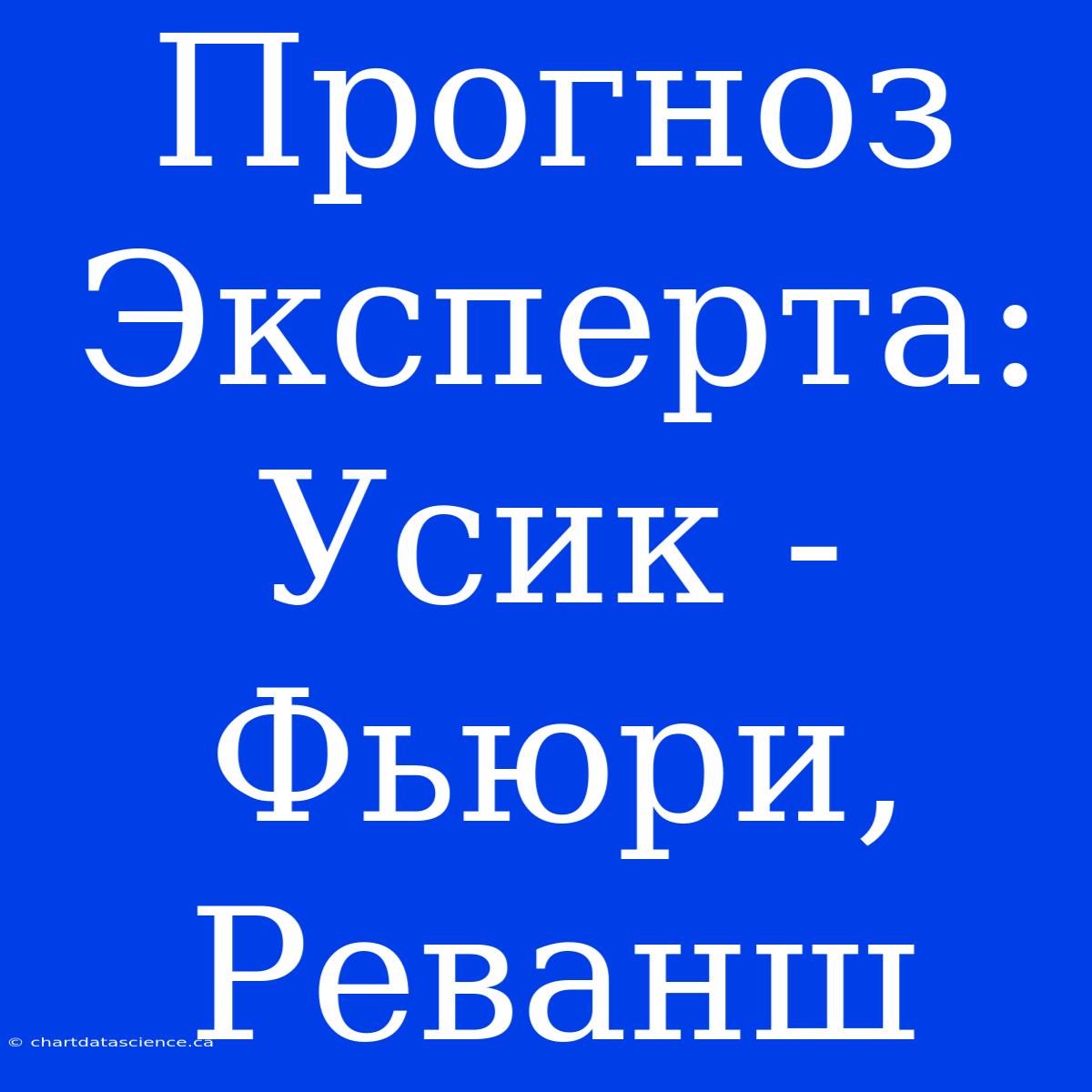 Прогноз Эксперта: Усик - Фьюри, Реванш