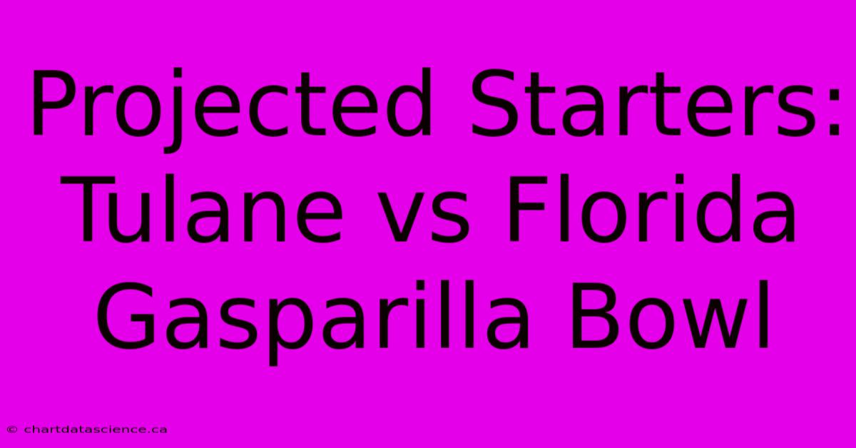 Projected Starters: Tulane Vs Florida Gasparilla Bowl