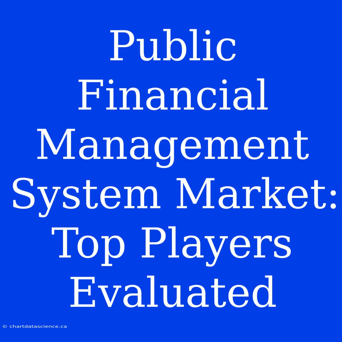 Public Financial Management System Market: Top Players Evaluated