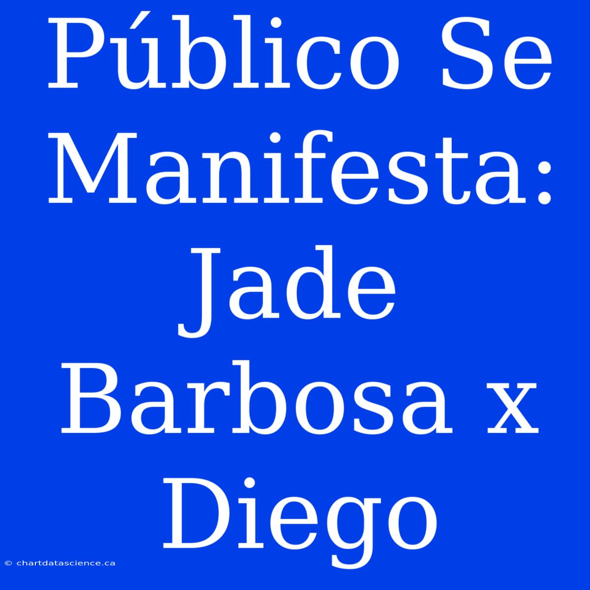 Público Se Manifesta: Jade Barbosa X Diego