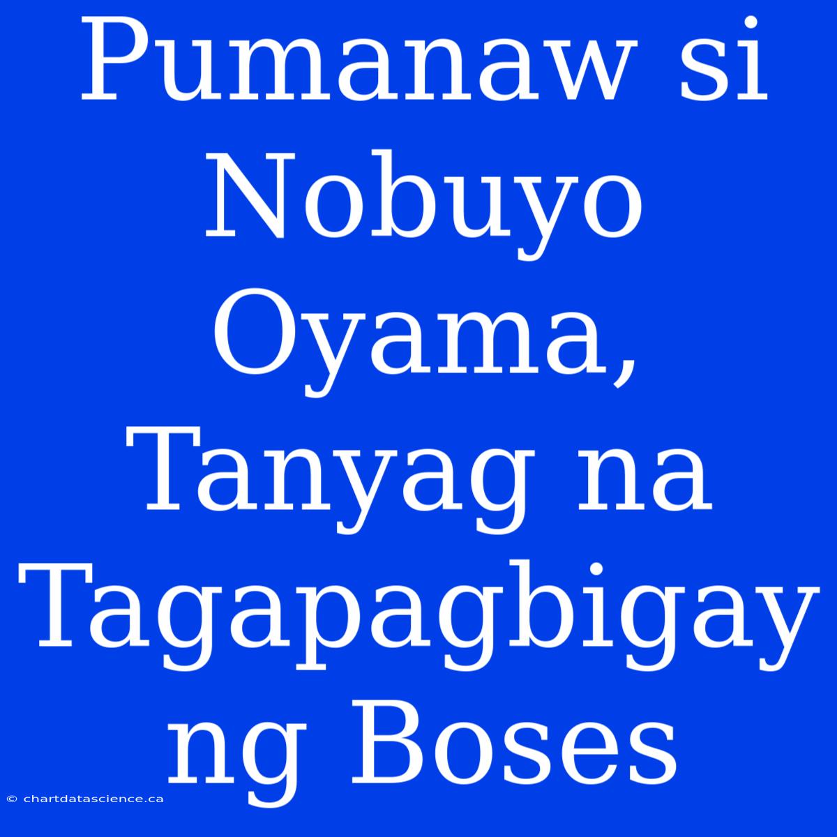 Pumanaw Si Nobuyo Oyama, Tanyag Na Tagapagbigay Ng Boses