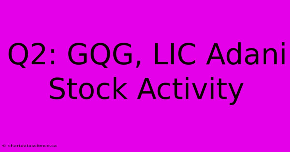 Q2: GQG, LIC Adani Stock Activity