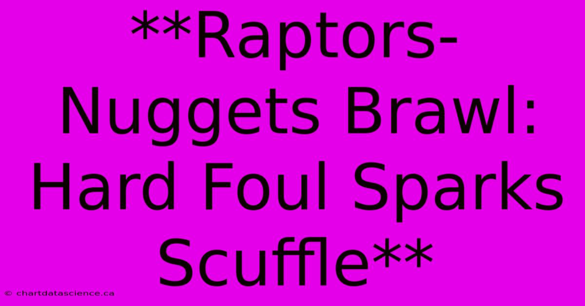 **Raptors-Nuggets Brawl: Hard Foul Sparks Scuffle**