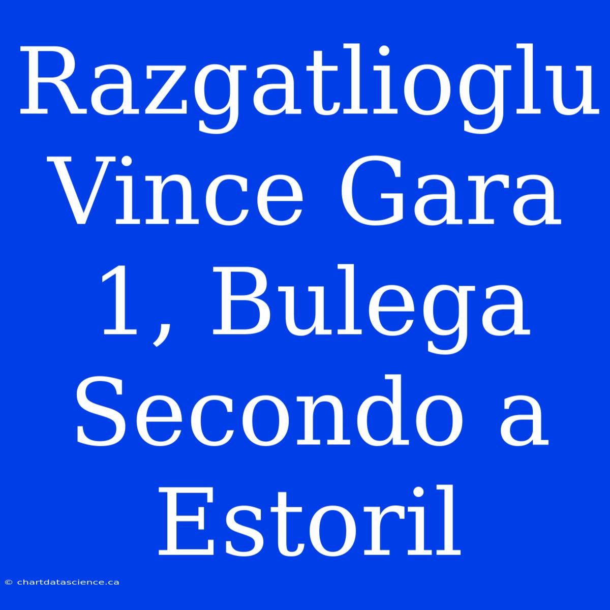 Razgatlioglu Vince Gara 1, Bulega Secondo A Estoril