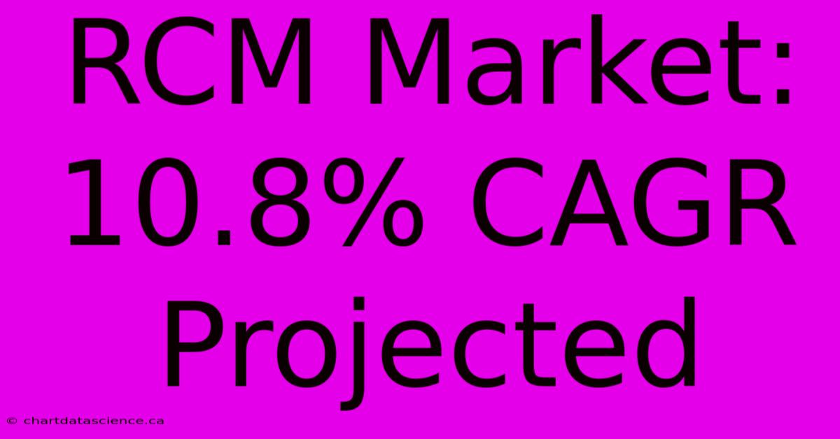 RCM Market: 10.8% CAGR Projected