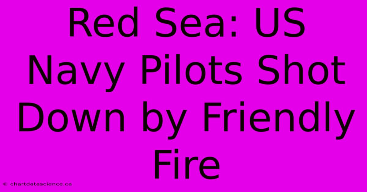 Red Sea: US Navy Pilots Shot Down By Friendly Fire