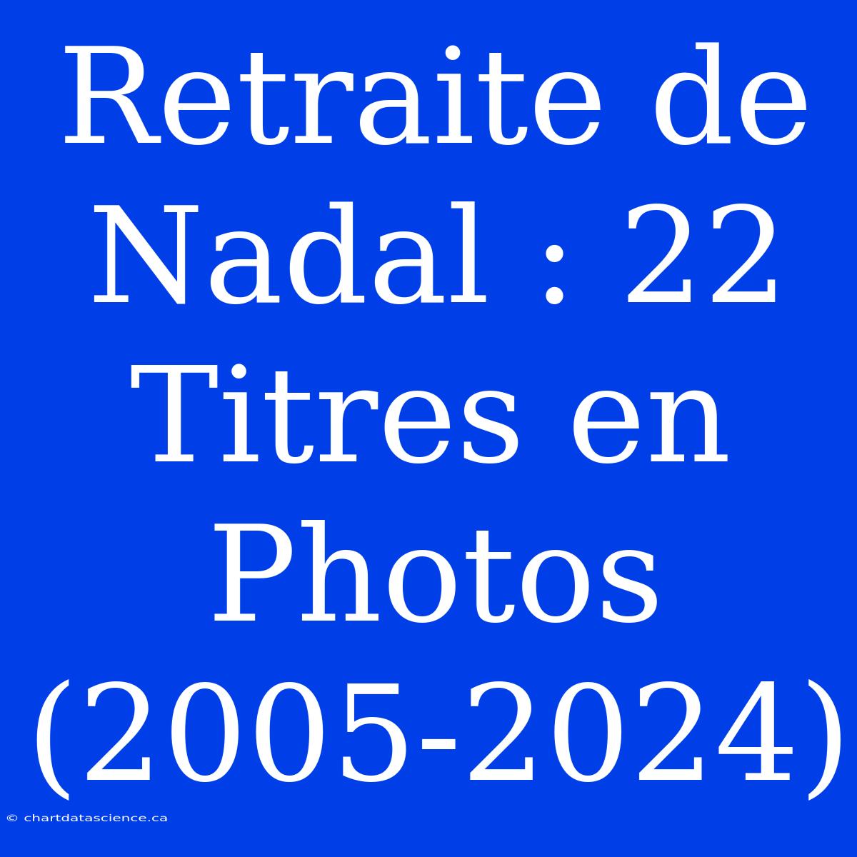 Retraite De Nadal : 22 Titres En Photos (2005-2024)