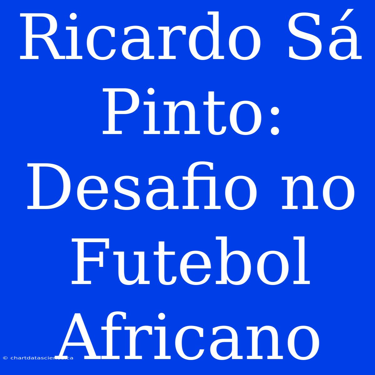 Ricardo Sá Pinto: Desafio No Futebol Africano