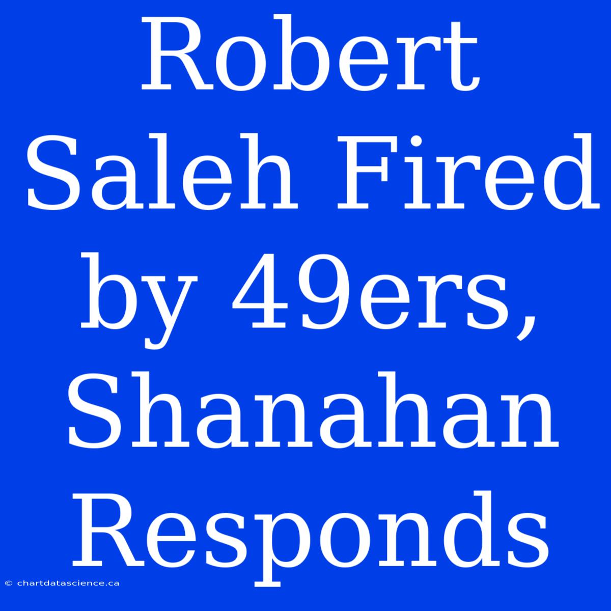 Robert Saleh Fired By 49ers, Shanahan Responds