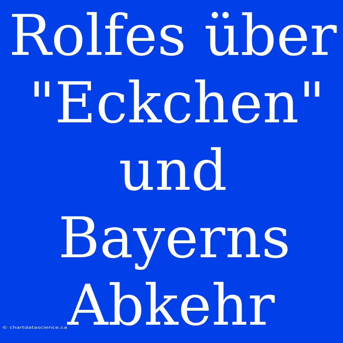 Rolfes Über 