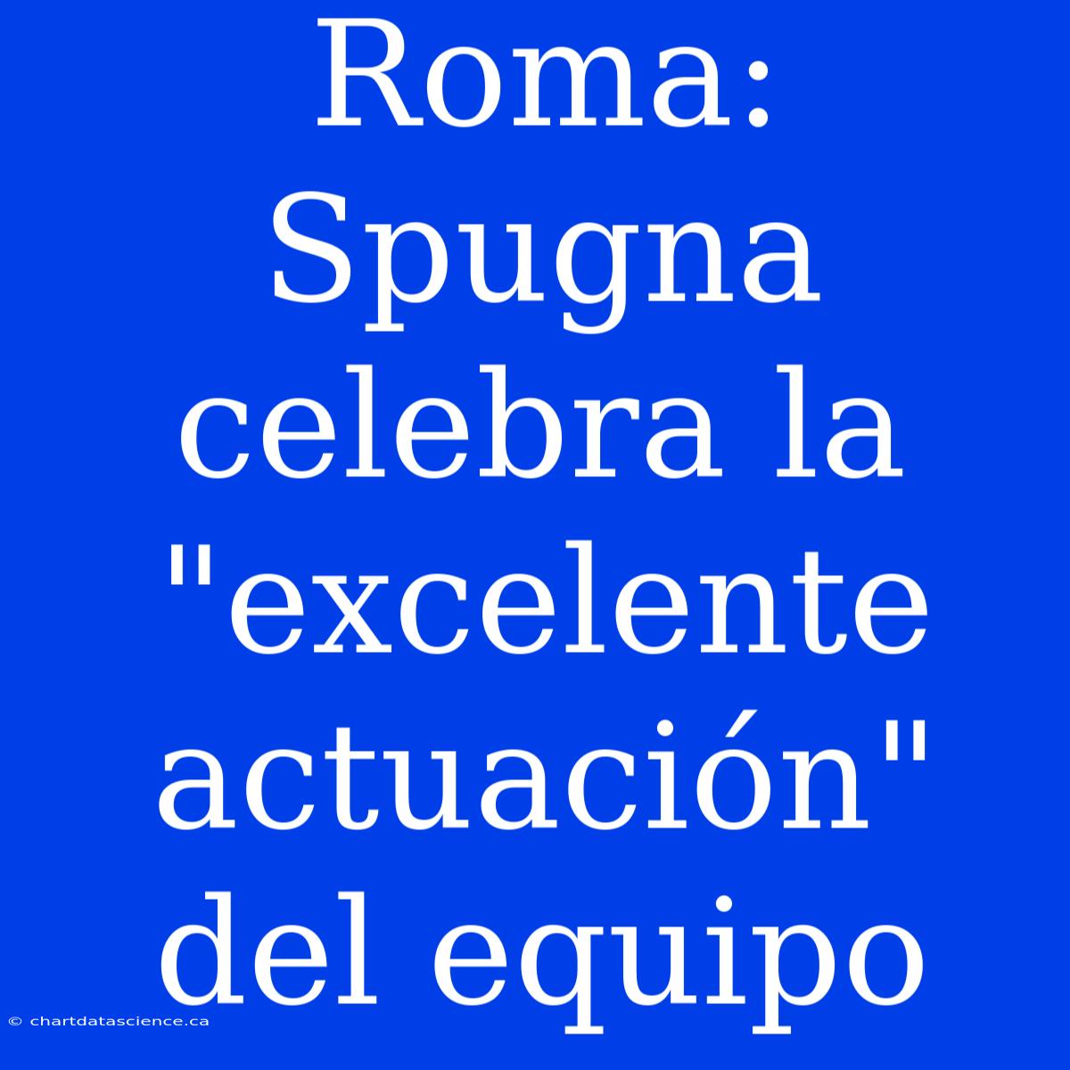 Roma: Spugna Celebra La 