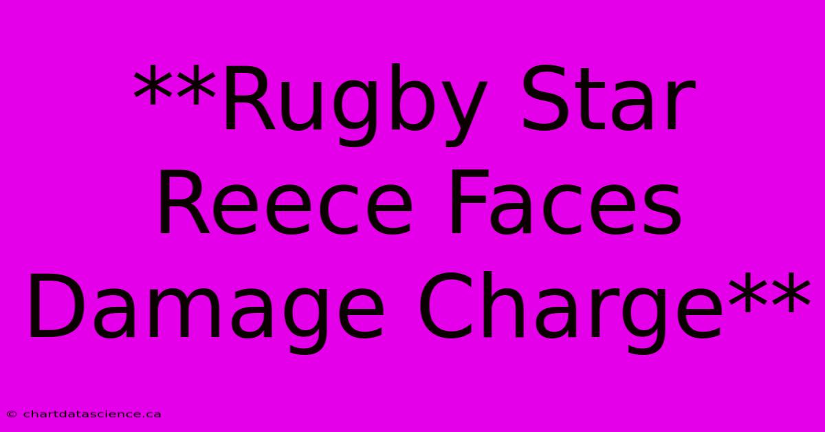 **Rugby Star Reece Faces Damage Charge**