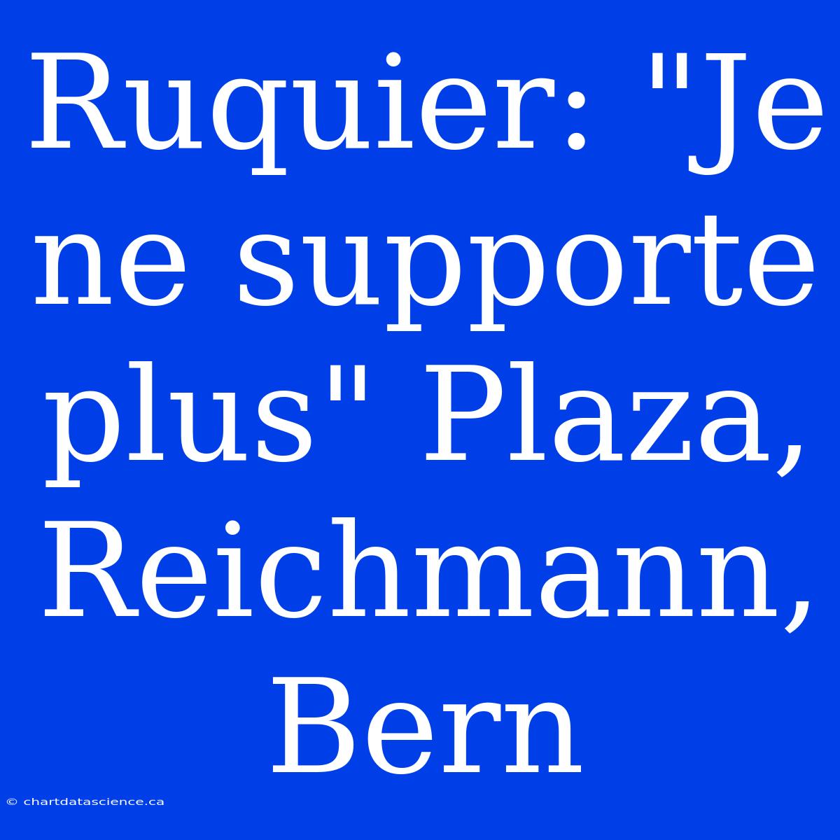 Ruquier: 