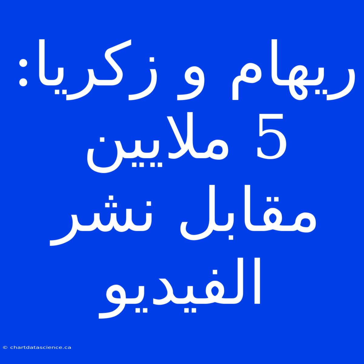 ريهام و زكريا: 5 ملايين مقابل نشر الفيديو