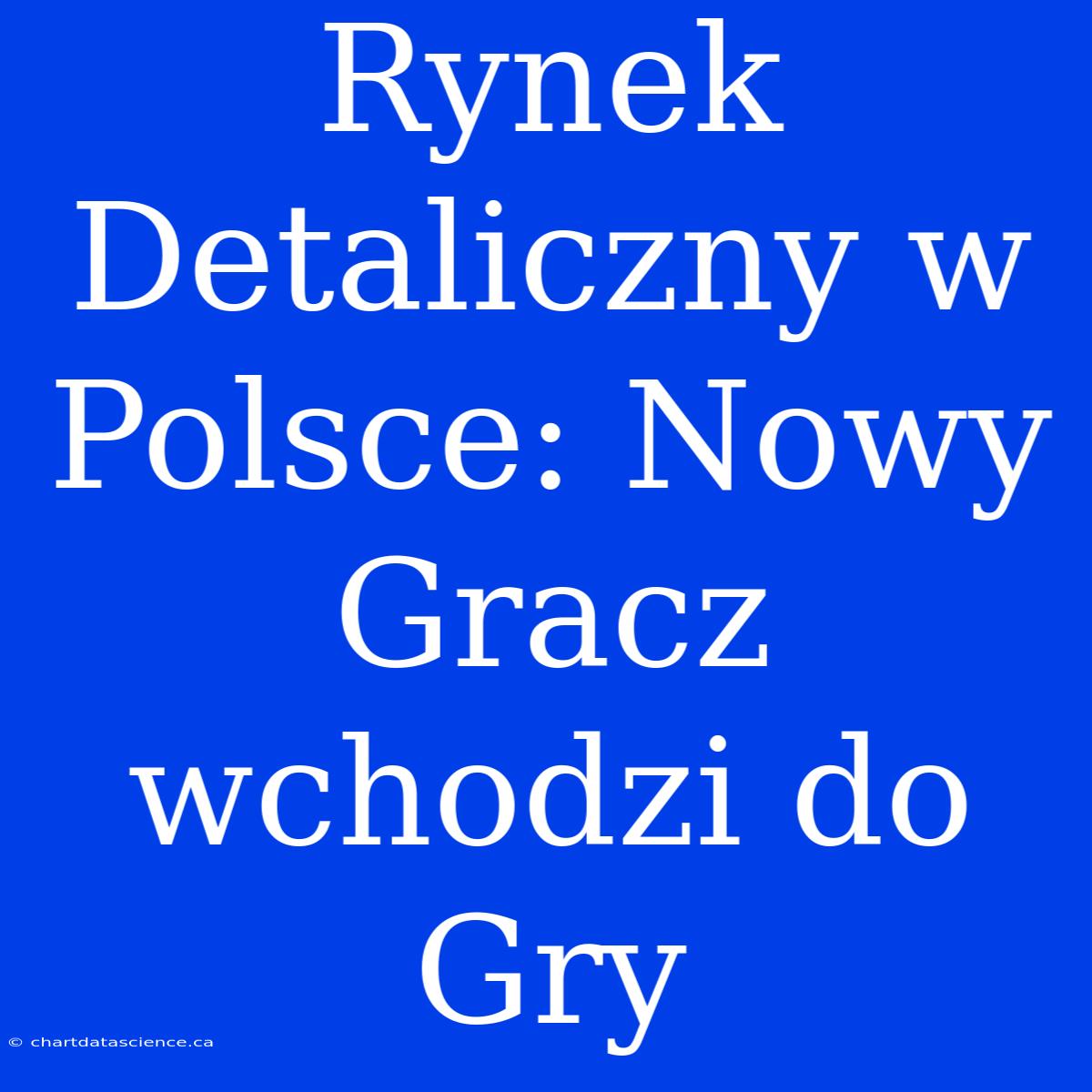 Rynek Detaliczny W Polsce: Nowy Gracz Wchodzi Do Gry