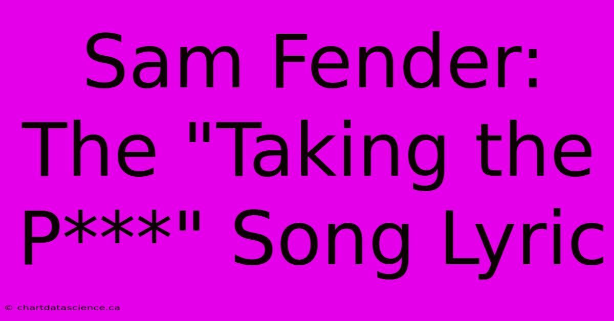 Sam Fender: The 