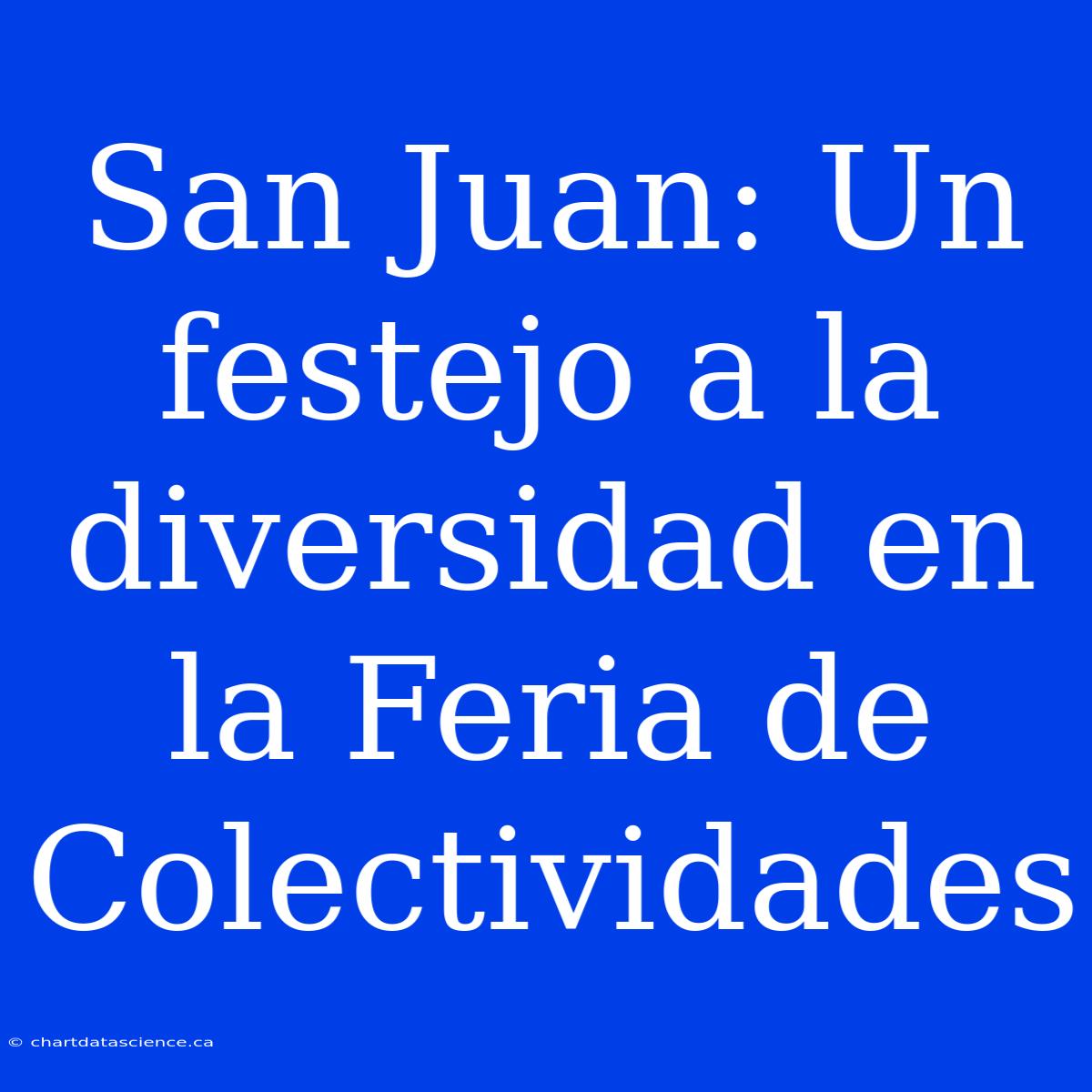 San Juan: Un Festejo A La Diversidad En La Feria De Colectividades