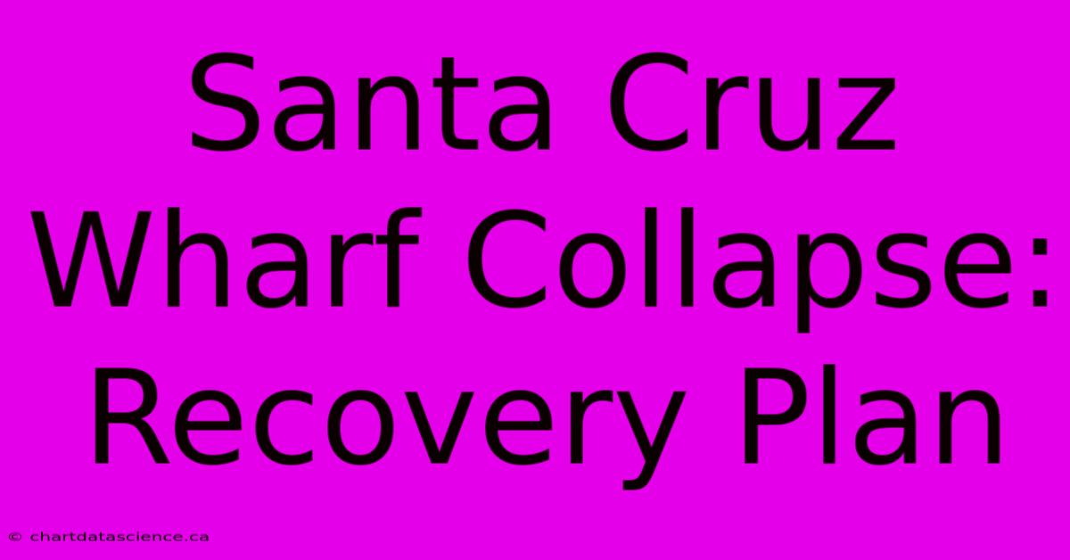 Santa Cruz Wharf Collapse: Recovery Plan