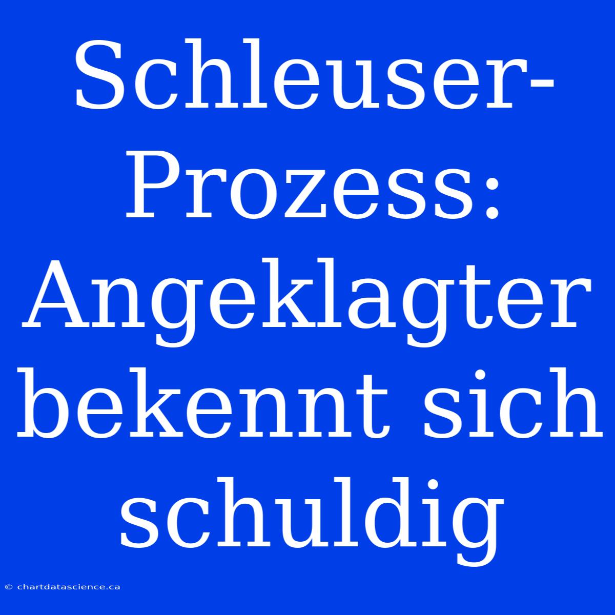 Schleuser-Prozess: Angeklagter Bekennt Sich Schuldig