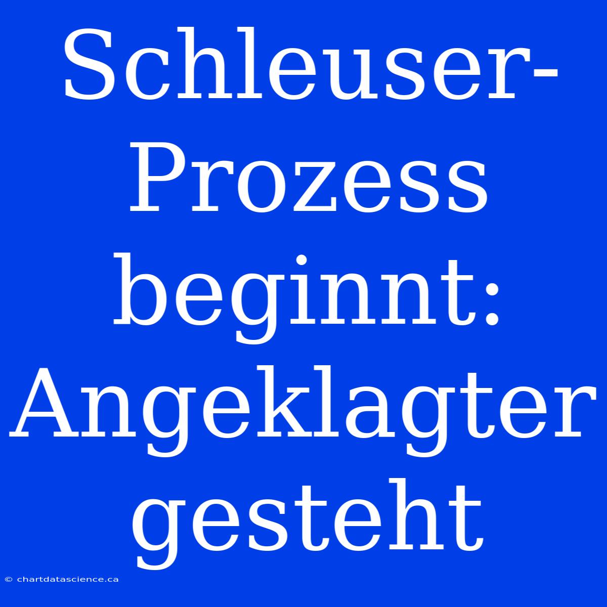 Schleuser-Prozess Beginnt: Angeklagter Gesteht