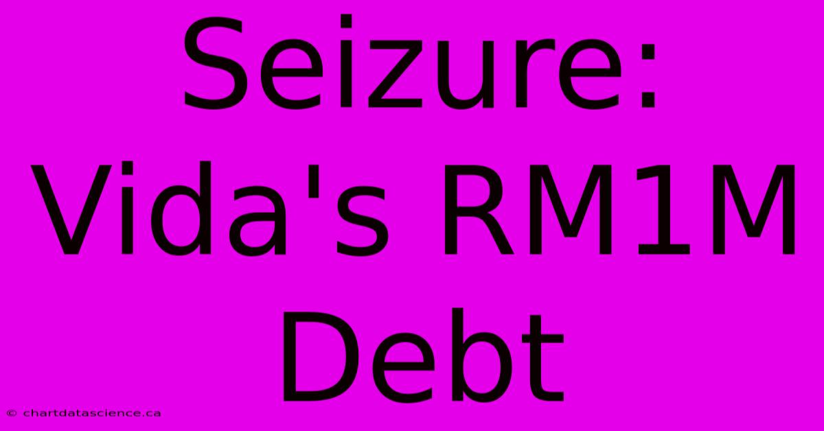 Seizure: Vida's RM1M Debt