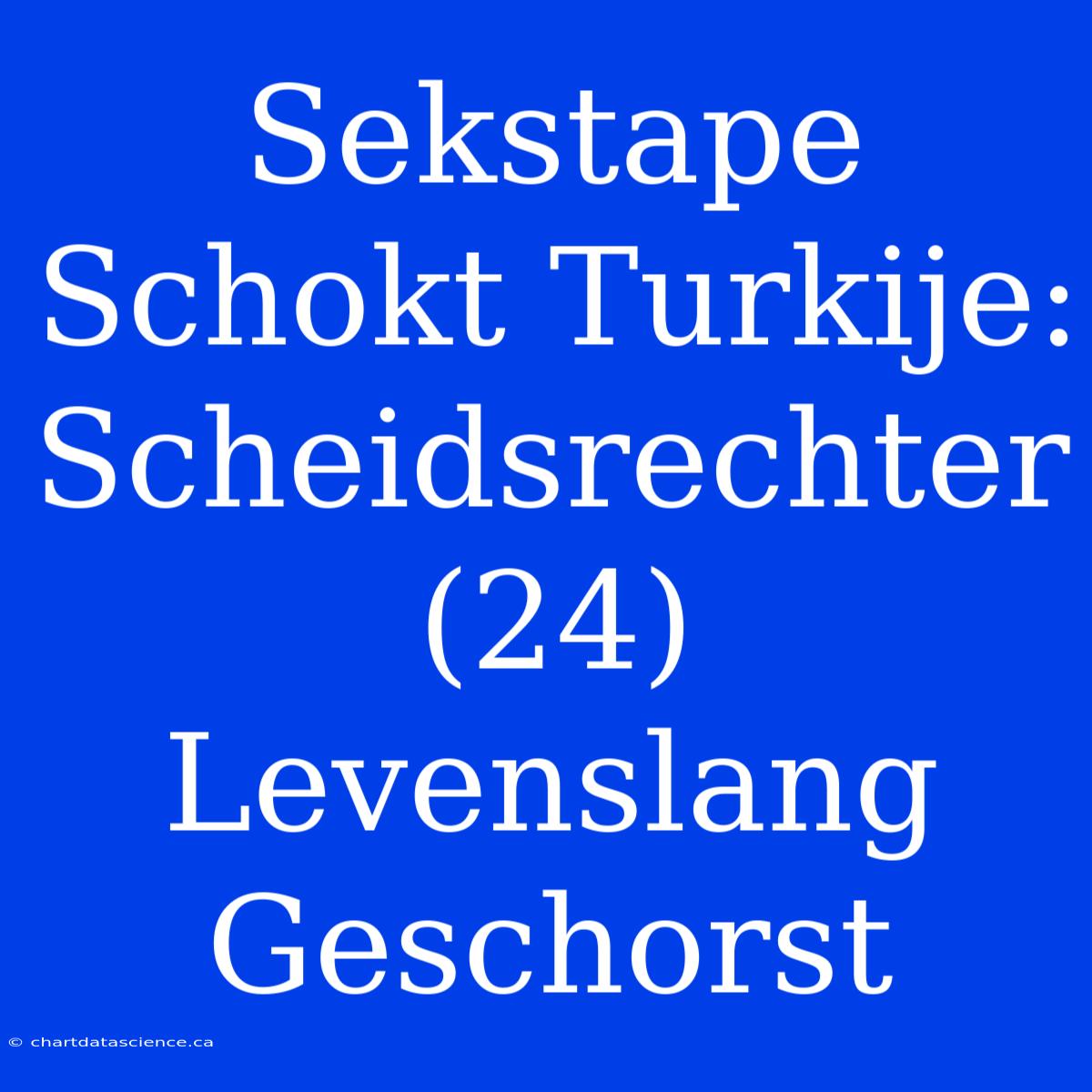 Sekstape Schokt Turkije: Scheidsrechter (24) Levenslang Geschorst