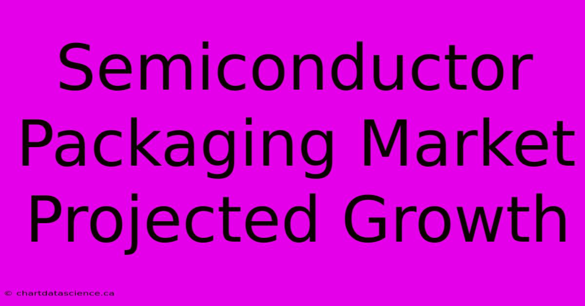 Semiconductor Packaging Market Projected Growth