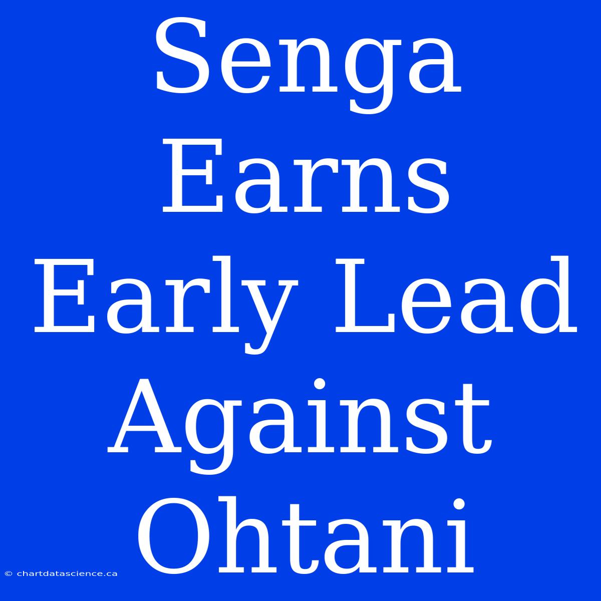 Senga Earns Early Lead Against Ohtani