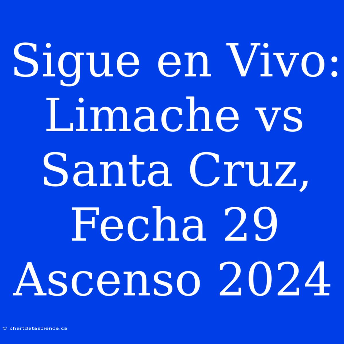 Sigue En Vivo: Limache Vs Santa Cruz, Fecha 29 Ascenso 2024