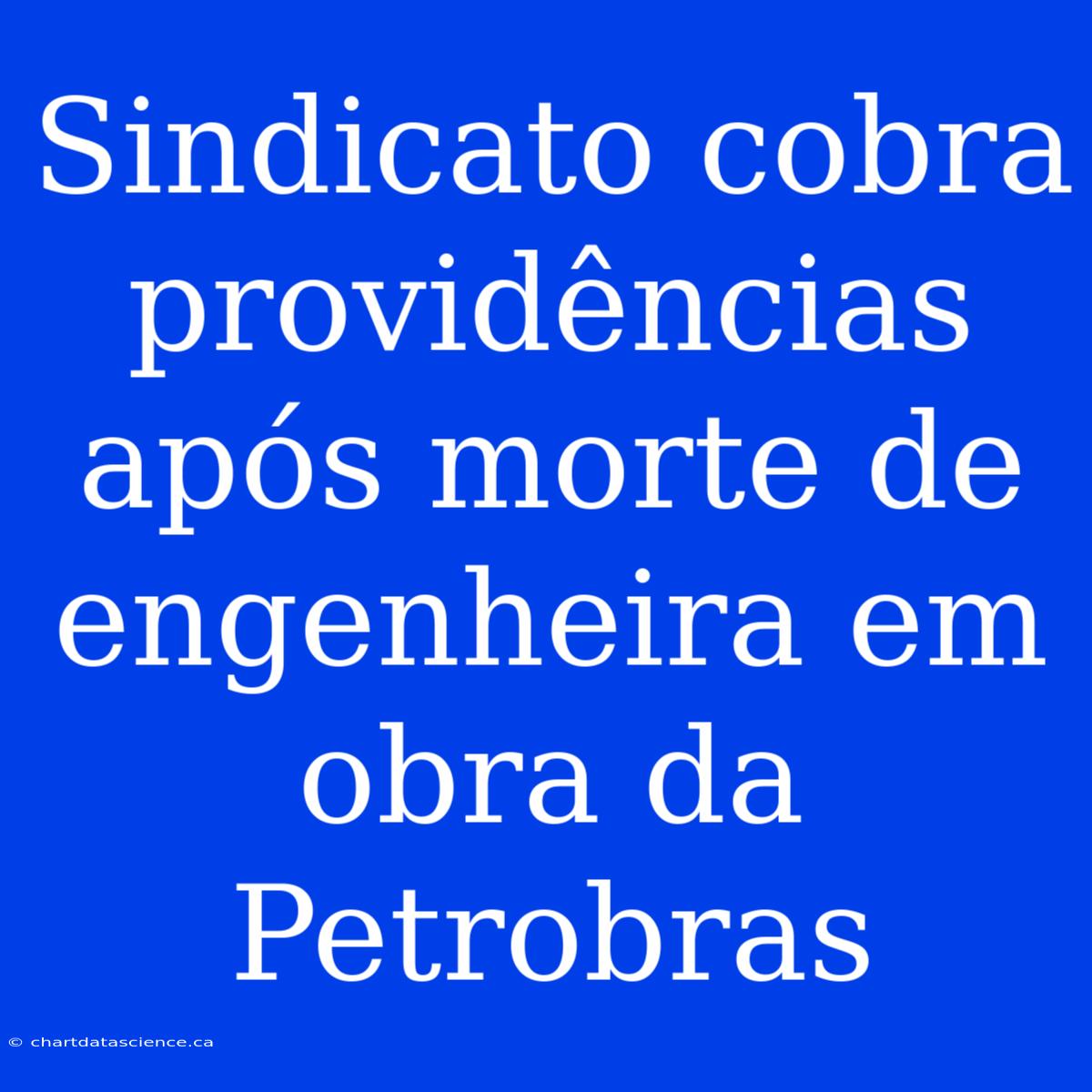 Sindicato Cobra Providências Após Morte De Engenheira Em Obra Da Petrobras