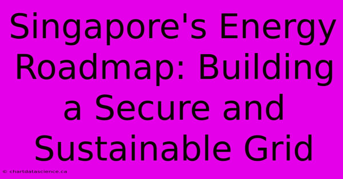 Singapore's Energy Roadmap: Building A Secure And Sustainable Grid 