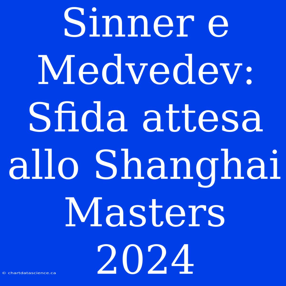 Sinner E Medvedev: Sfida Attesa Allo Shanghai Masters 2024